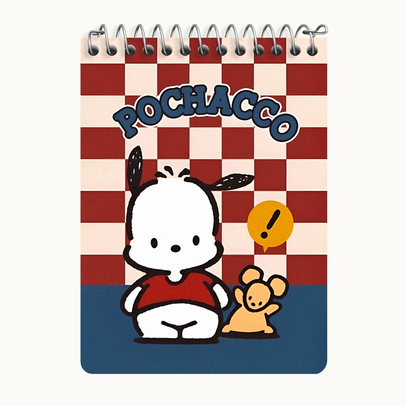 دفتر یادداشت 50 برگ خندالو طرح پوچاکو (Pochacco) کد N7122