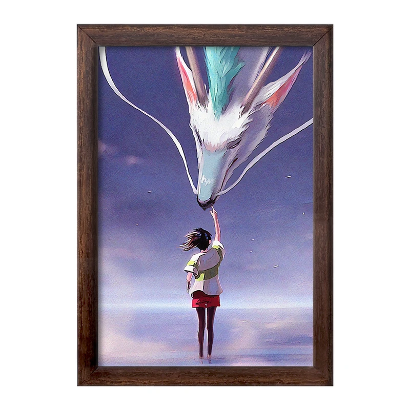 تابلو خندالو طرح هاکو و چیهیرو شهر اشباح Spirited Away  کد 12098