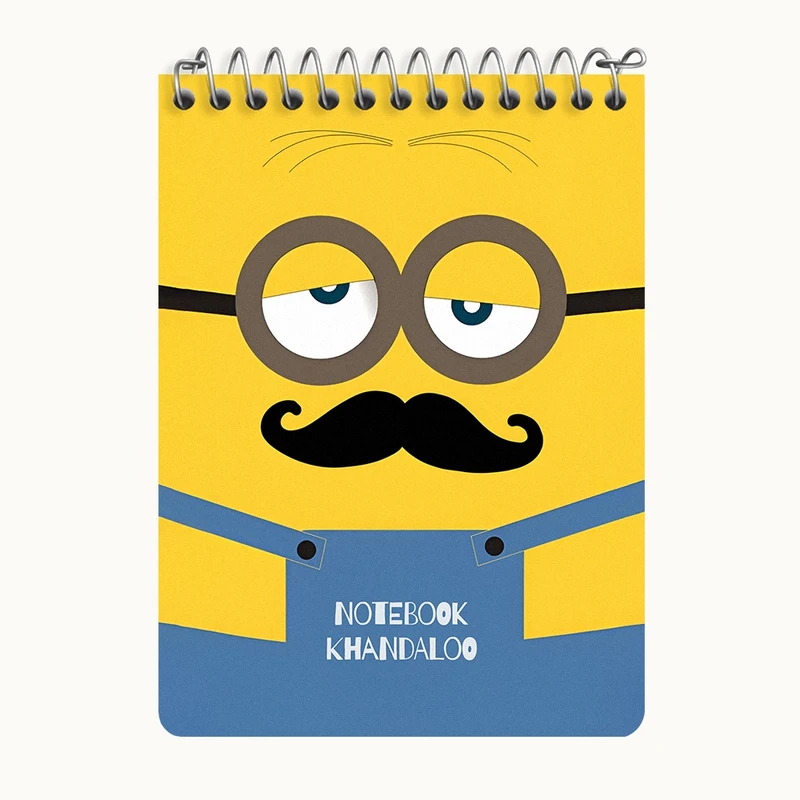 دفتر یادداشت 50 برگ خندالو طرح مینیون ها (Minions) کد N7208