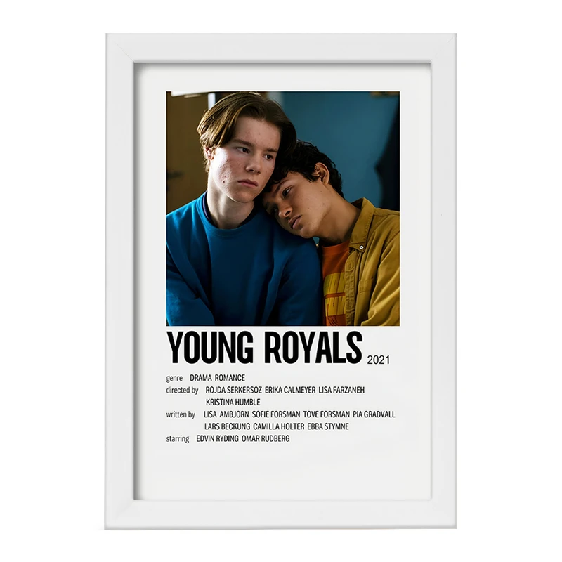 تابلو خندالو طرح جوان سلطنتی (Young Royals) کد F13044