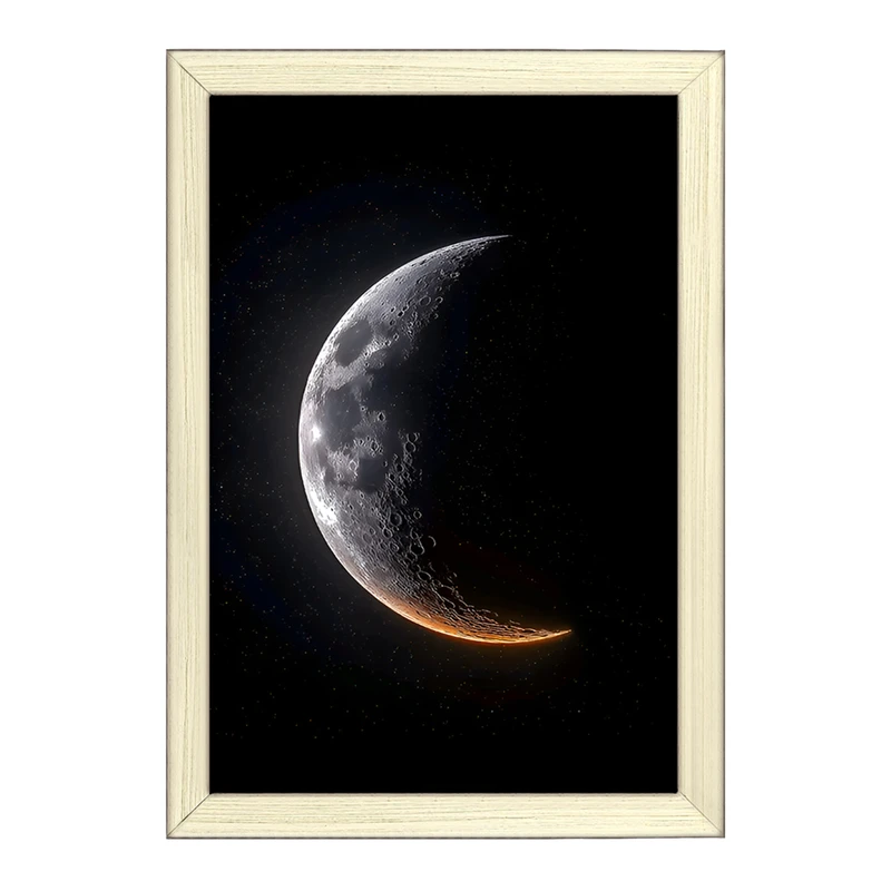 تابلو خندالو طرح ماه (Moon) کد F12872