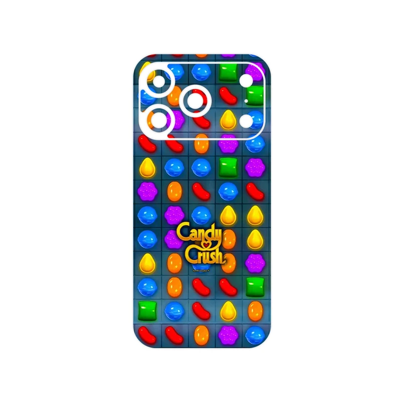 برچسب پوششی ماهوت مدل Candy Crush Game Series مناسب برای گوشی موبایل اپل iPhone 17 Pro
