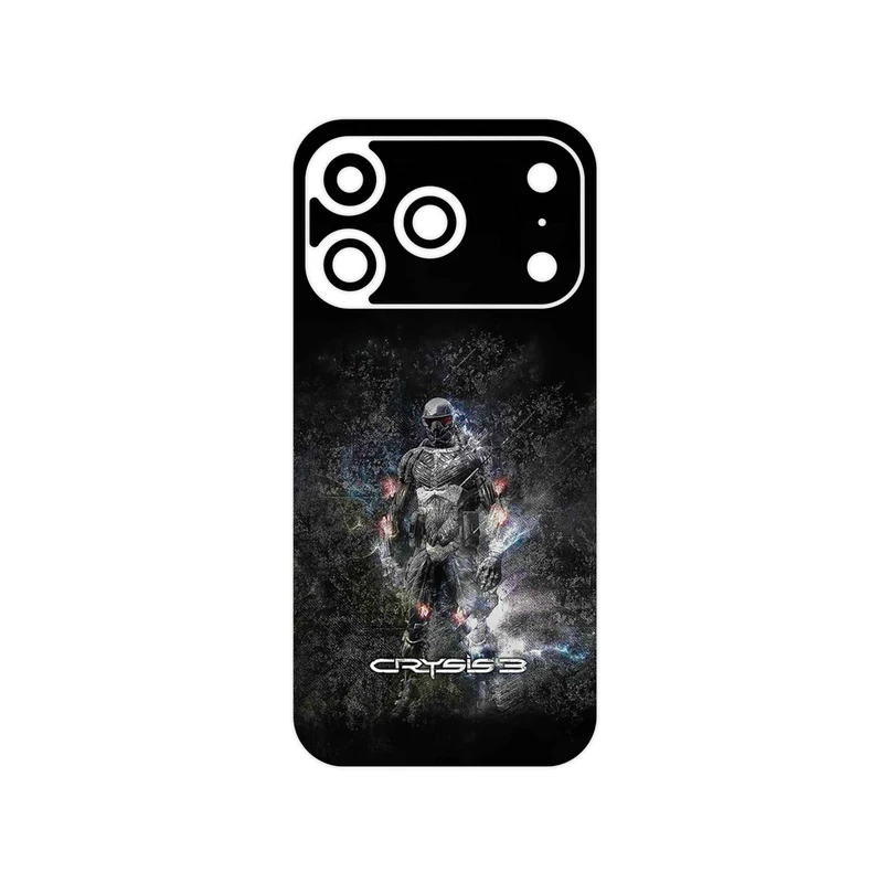 برچسب پوششی ماهوت مدل Crysis مناسب برای گوشی موبایل اپل iPhone 17 Pro
