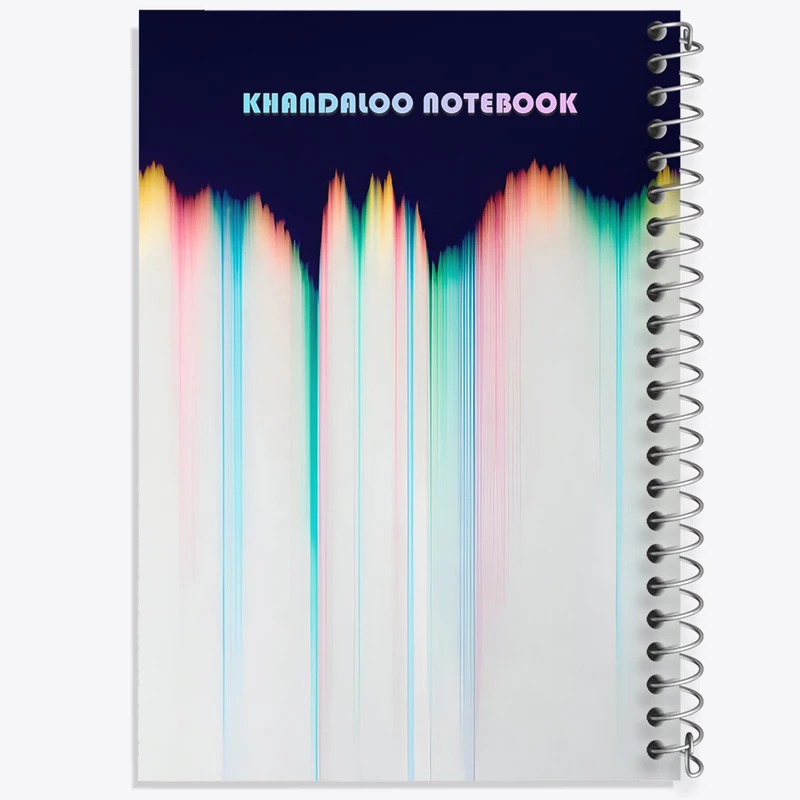 دفتر مشق 50 برگ خندالو طرح مدرن کد N6037