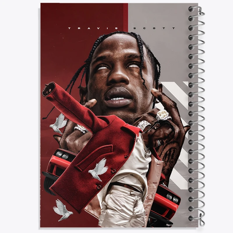 دفتر شطرنجی 50 برگ خندالو طرح ویکند (ِthe weeknd) کد F4644