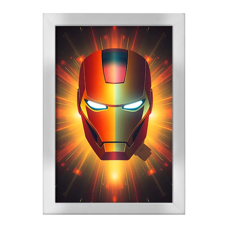 تابلو خندالو طرح مرد آهنی مارول (Marvel) کد F11759