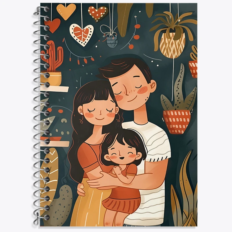 دفتر نت موسیقی 50 برگ خندالو طرح خانواده شاد کد F4893