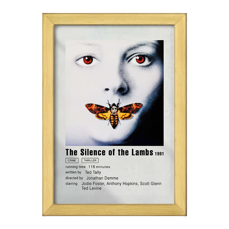 تابلو خندالو طرح سکوت بره‌ها (The Silence of the Lambs) کد F11312