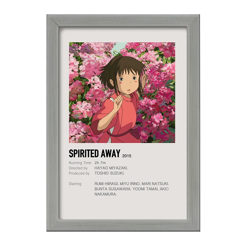 تابلو خندالو طرح انیمه شهر اشباح (Spirited Away) کد F13165