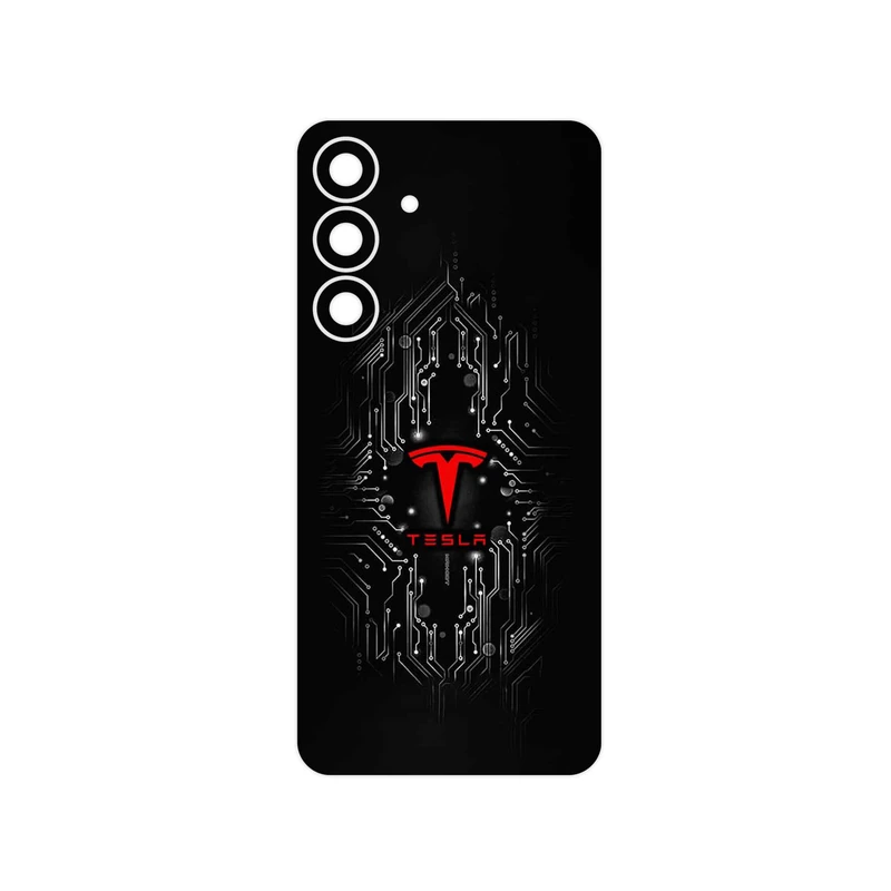 برچسب پوششی ماهوت مدل TESLA مناسب برای گوشی موبایل سامسونگ Galaxy S25 FE