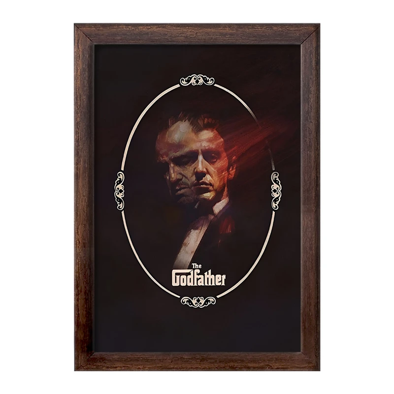 تابلو خندالو طرح پدر خوانده (The Godfather) کد F13561