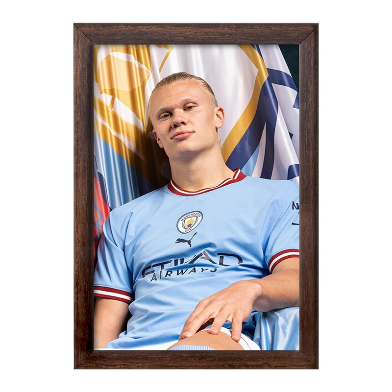 تابلو خندالو طرح ارلینگ هالند Erling Haaland کد 28615