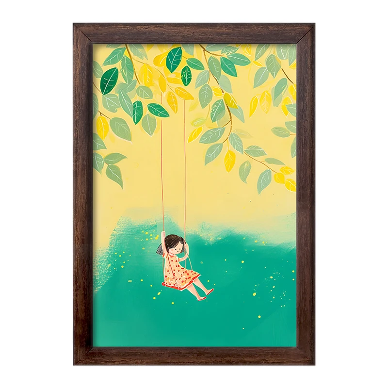 تابلو خندالو طرح دخترانه فانتزی کد F10907