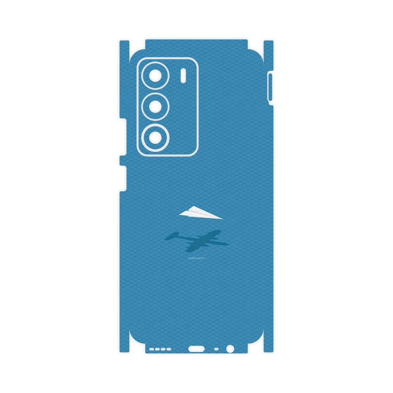 برچسب پوششی ماهوت مدل Minimal Paper Airplane-FullSkin مناسب برای گوشی موبایل ریلمی C71