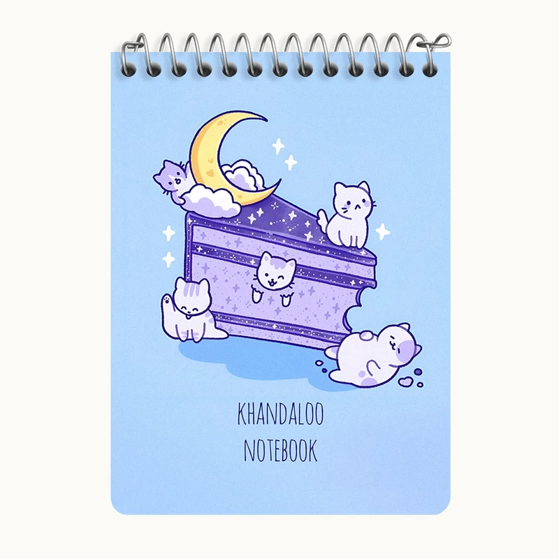 دفتر یادداشت 50 برگ خندالو طرح گربه های بامزه کد N8153