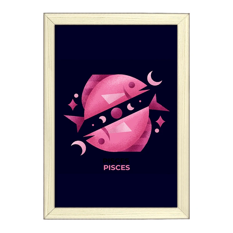 تابلو خندالو طرح ماه تولد اسفند کد F1562