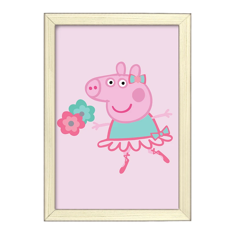 تابلو خندالو طرح پپا انیمیشن پپا پیگ Peppa pig  کد 22066