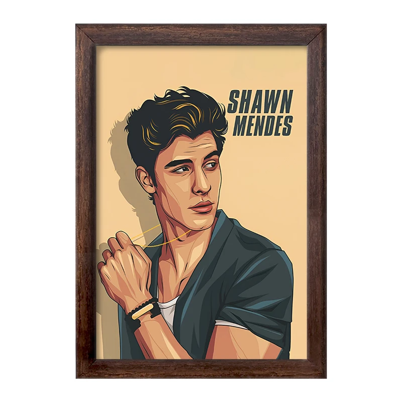 تابلو خندالو طرح شاون مندز (Shawn Mendes) کد F10227