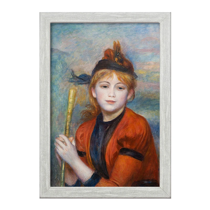 تابلو خندالو طرح نقاشی گردشگر اثر پیر آگوست رنوآر کد F12159