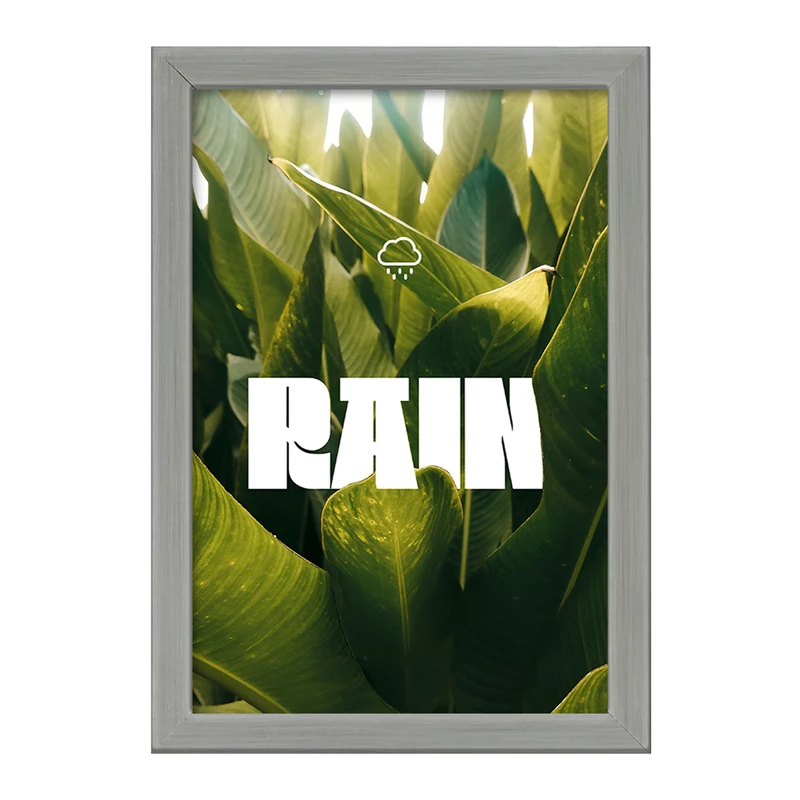 تابلو خندالو طرح باران (Rain) کد F10789