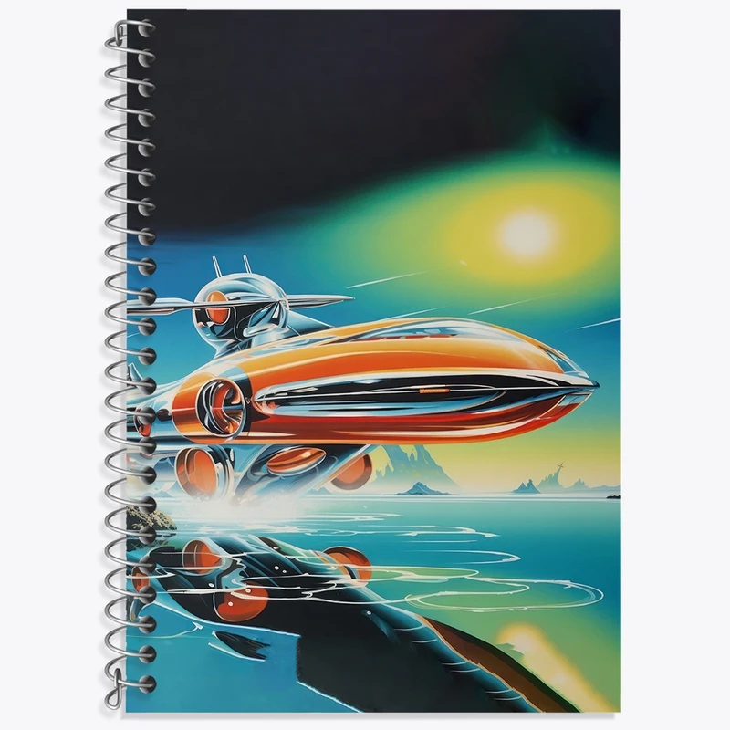 دفتر لغت 50 برگ خندالو طرح جت کد F3039