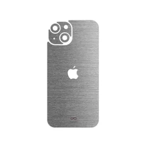 MAHOOT Brushed Steel Cover Sticker for Apple iPhone 14