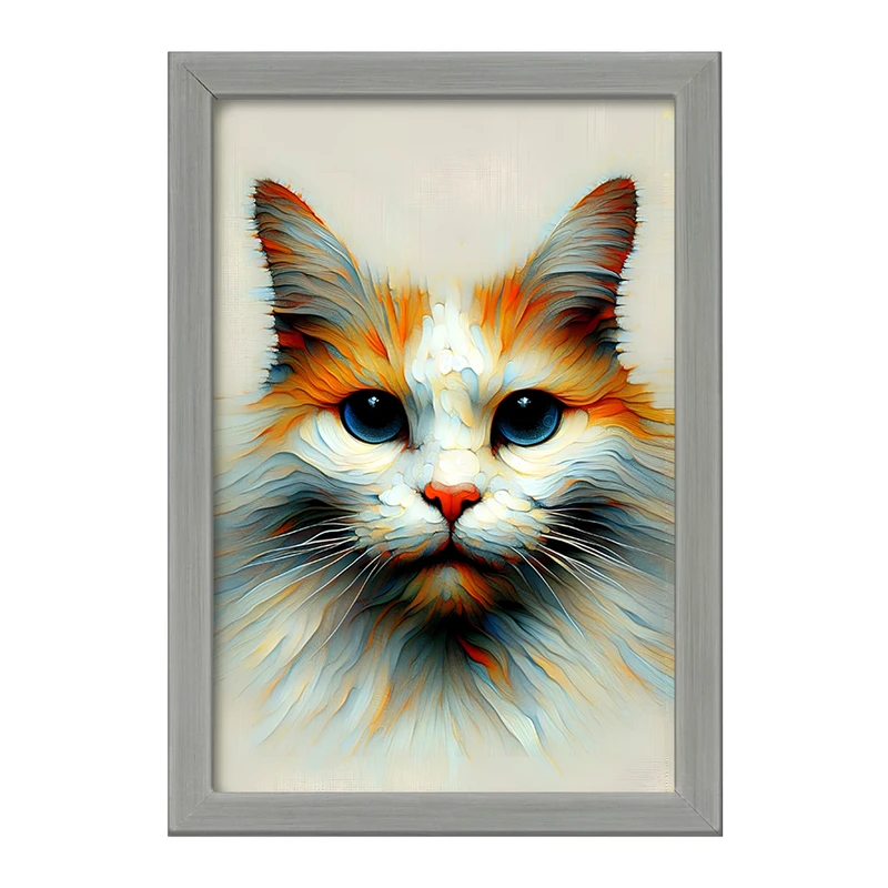 تابلو خندالو طرح گربه (Cat) کد F6210