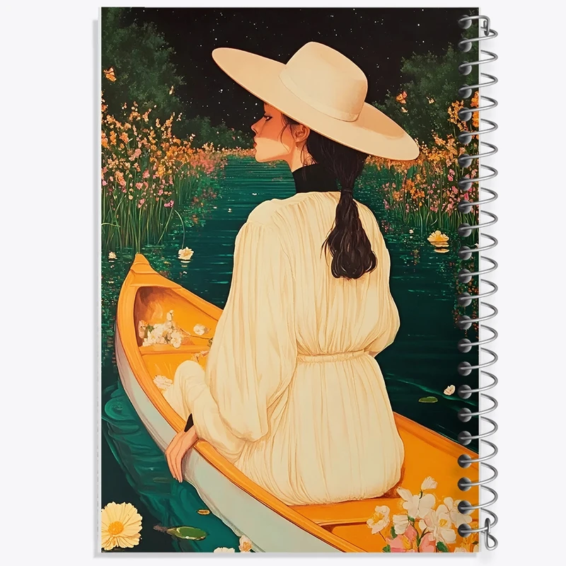 دفتر شطرنجی 50 برگ خندالو طرح دخترانه کد N7397