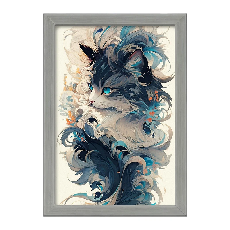 تابلو خندالو طرح گربه (Cat) کد F1121