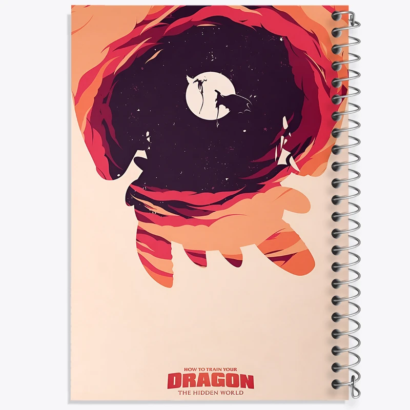 دفتر مشق 100 برگ خندالو طرح چگونه اژدهای خود را تربیت کنیم کد F13568