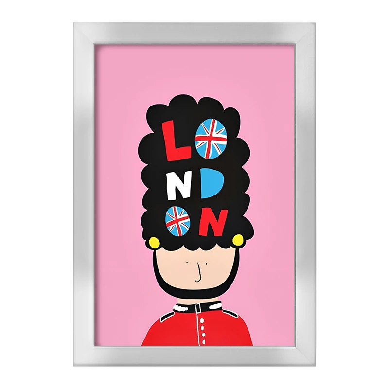 تابلو خندالو طرح لندن کد F9633