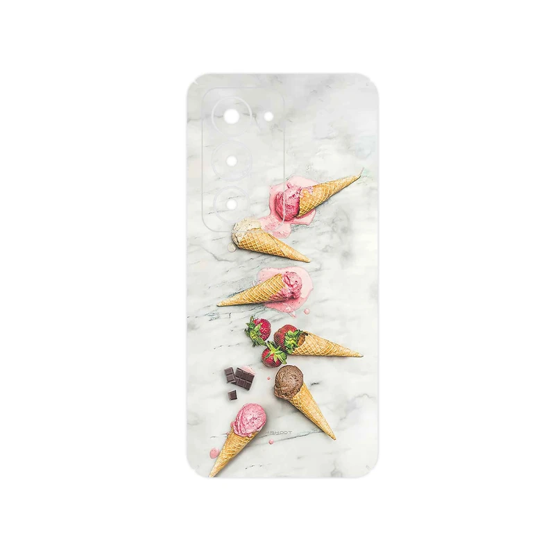 برچسب پوششی ماهوت مدل Funnel_ice_cream مناسب برای گوشی موبایل شیائومی Redmi 15 4G