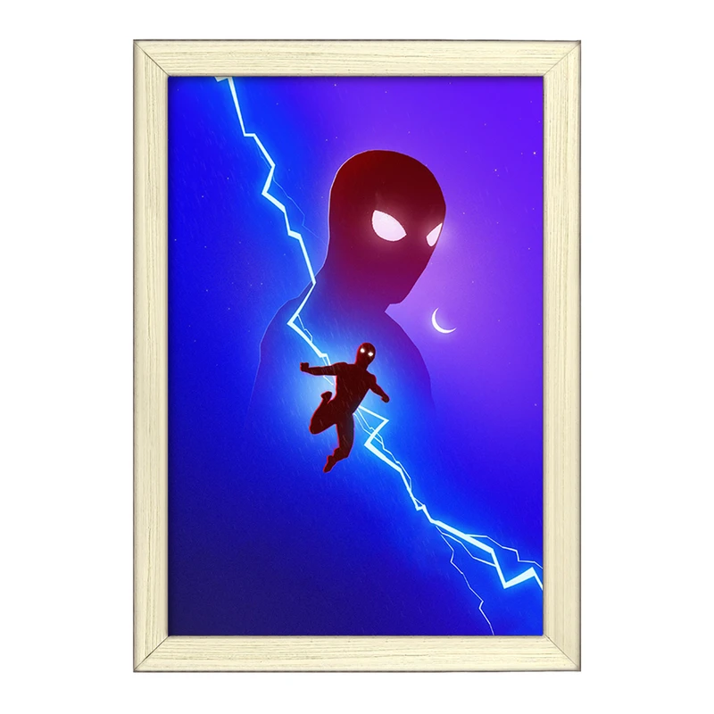 تابلو خندالو طرح مرد عنکبوتی (Spider Man) کد F1823