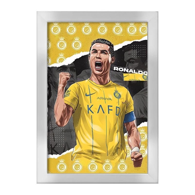 تابلو خندالو طرح کریستیانو رونالدو کد F14256