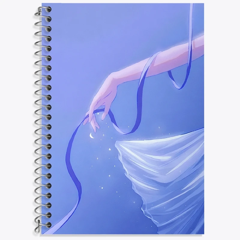 دفتر لغت 50 برگ خندالو طرح باله کد N7440