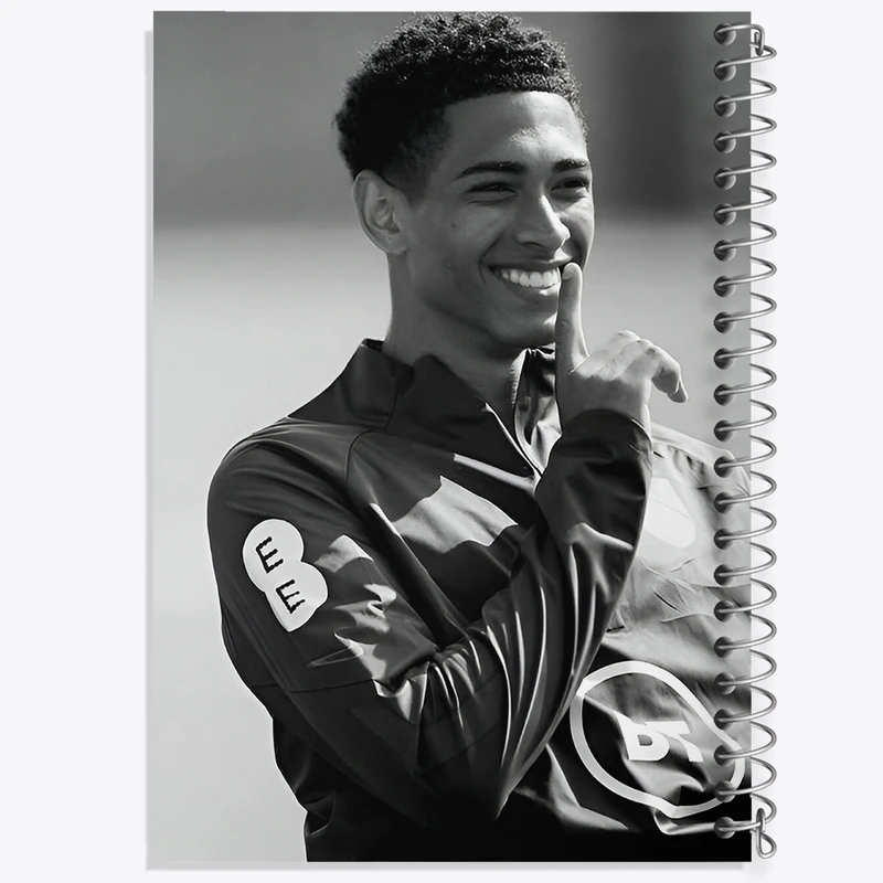 دفتر لیست خرید 50 برگ خندالو طرح جود بلینگام (Jude Bellingham) کد F14312