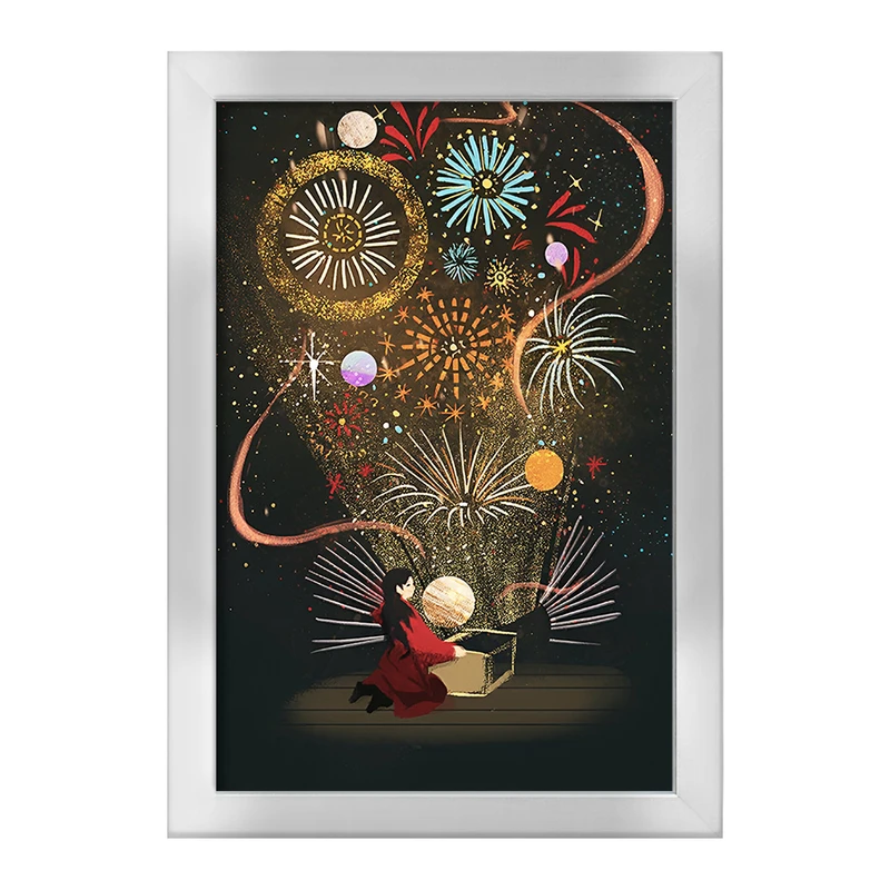 تابلو خندالو طرح جعبه ی جادویی کد F4902