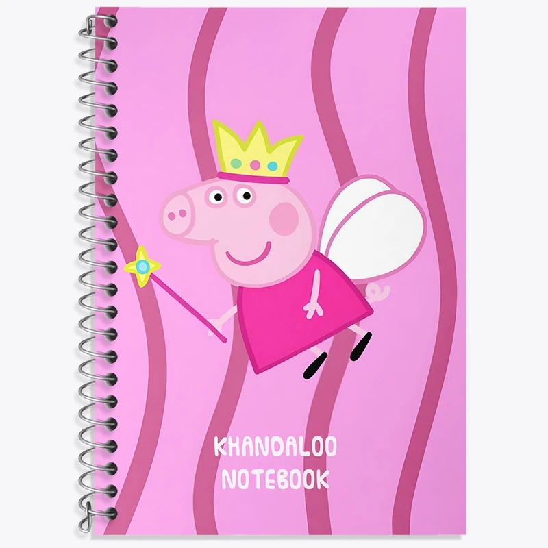 دفتر لغت 50 برگ خندالو طرح انیمیشن پپا پیگ (Peppa Pig) کد N9289