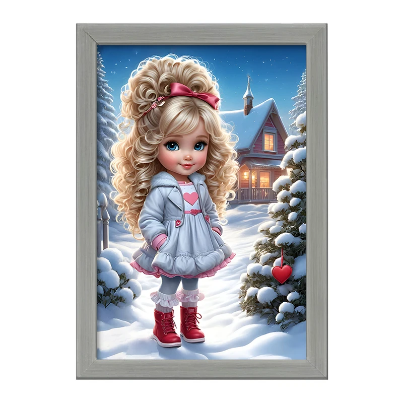 تابلو خندالو طرح دخترانه کیوت کد F6758