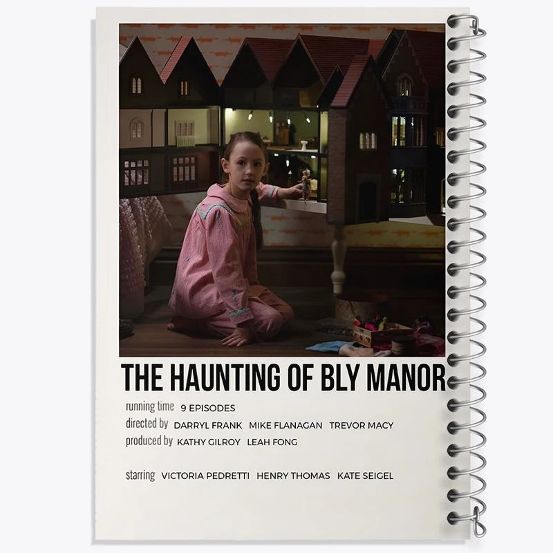 دفتر ژورنال نویسی 50 برگ خندالو مدل نقطه ای طرح The Haunting of Bly Manor کد F13006