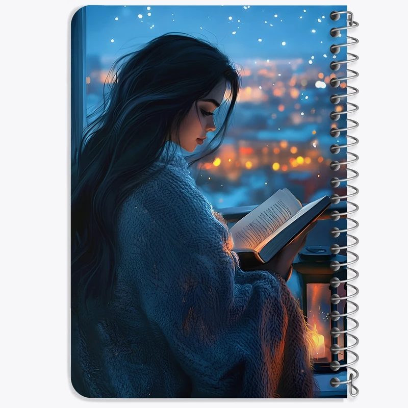 دفتر یادداشت 50 برگ خندالو طرح دخترانه کد F6507