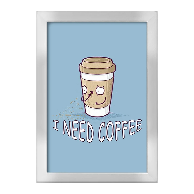 تابلو خندالو طرح کافی شاپ قهوه کد 27509