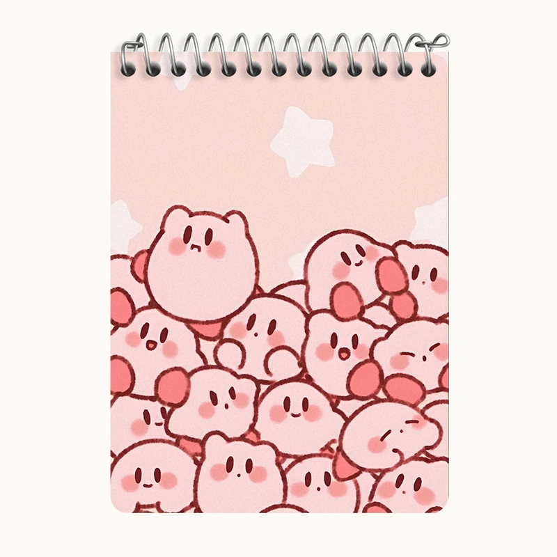 دفتر یادداشت 50 برگ خندالو طرح کربی (Kirby) کد N5080