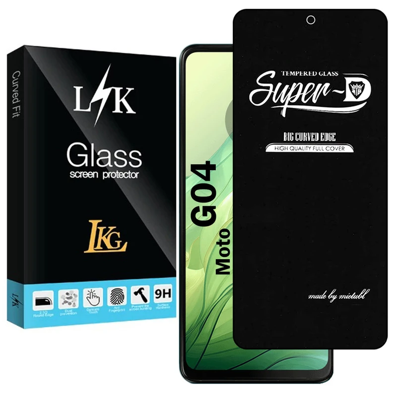 محافظ صفحه نمایش ال کا جی مدل SupD-LK مناسب برای گوشی موبایل موتورولا Moto G04
