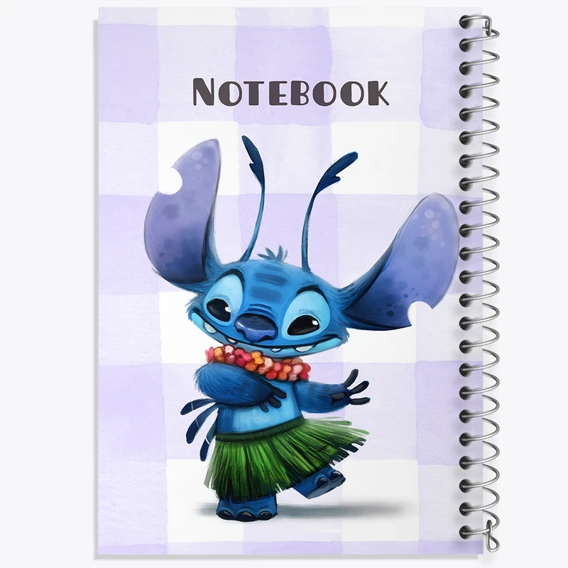 دفتر طراحی 50 برگ خندالو طرح استیچ کد N6557