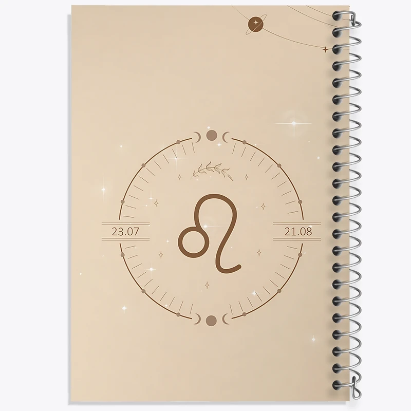 دفتر طراحی 50 برگ خندالو طرح ماه تولد مرداد کد F10895