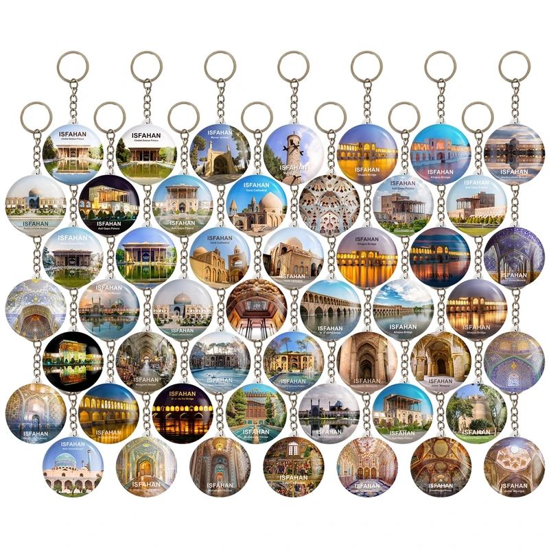 جاکلیدی خندالو مدل اصفهان (Isfahan) کد 179 مجموعه 49 عددی