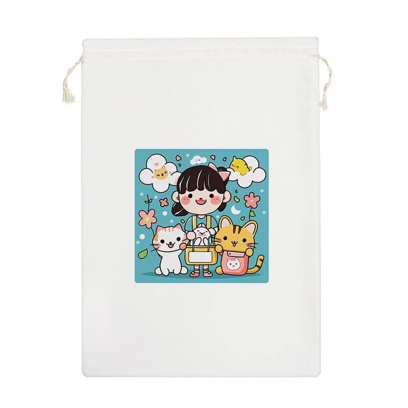 نظم دهنده خندالو مدل دختر و گربه کد H1988-M