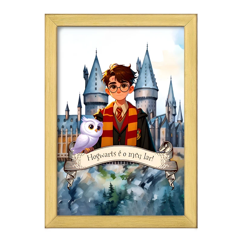 تابلو خندالو طرح هری پاتر (Harry Potter) کد F9586