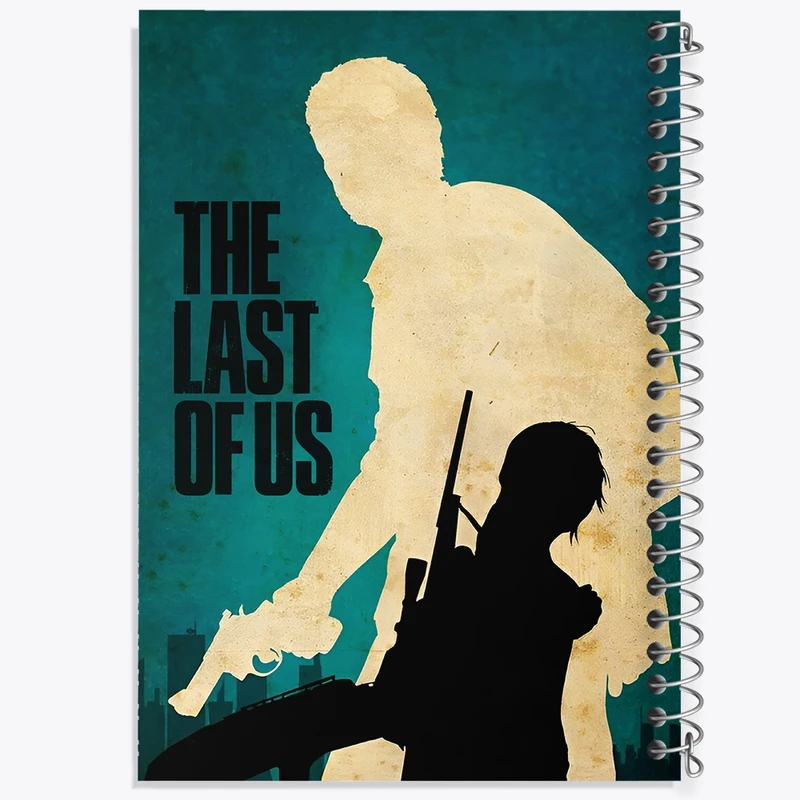دفتر طراحی 50 برگ خندالو طرح (The Last Of Us) آخرین بازمانده از ما کد N9323